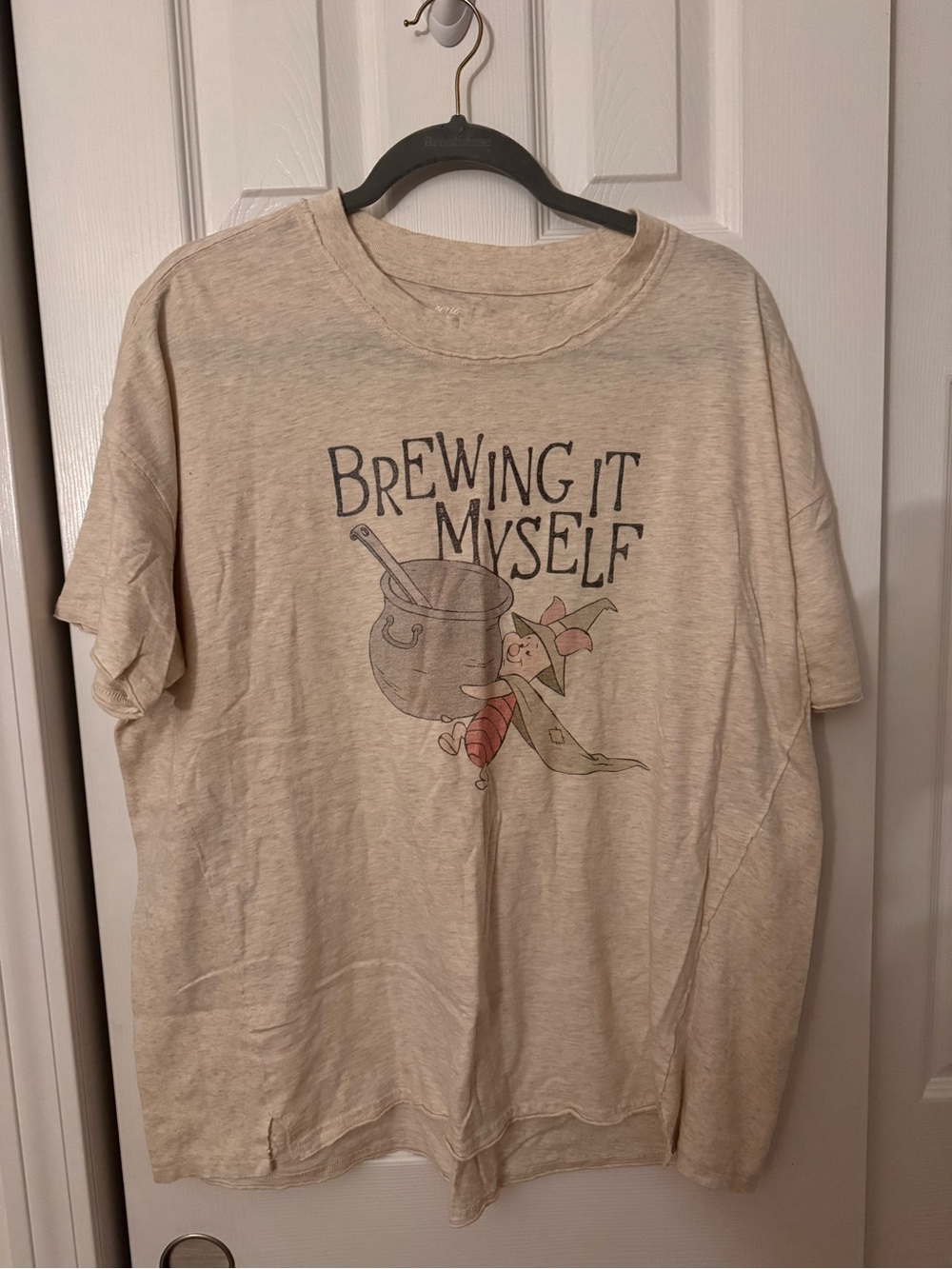 EUC aerie oversized tee shirt, size medium